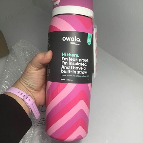 NWT 40oz Owala I <3 u FreeSip - Picture 3 of 6